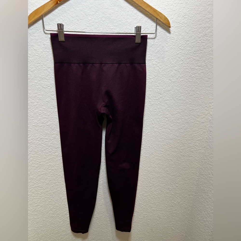 PINK Victoria's Secret Burgundy Leggings